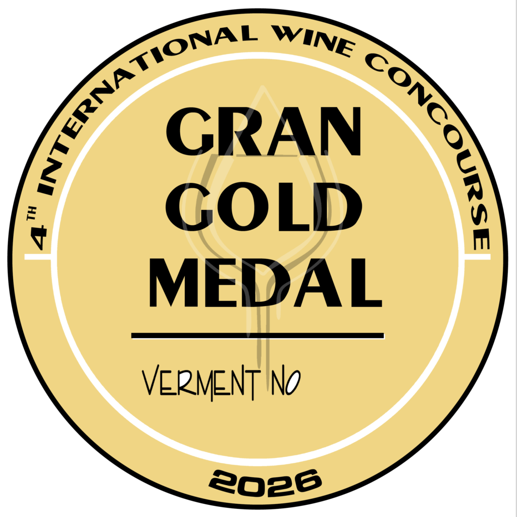 Grand Gold award certificate for LVDG Borgo Grillo Vermentino wine.